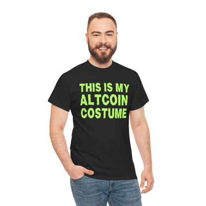 This Is My Altcoin Costume (Version 2) Graphic Tee - Crypto Halloween T-Shirt