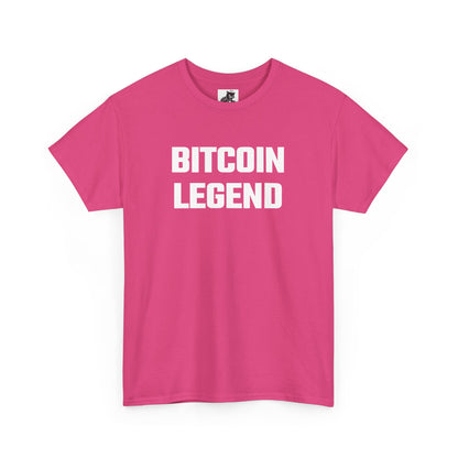 Bitcoin Legend Graphic Tee - Unisex Cotton T-Shirt