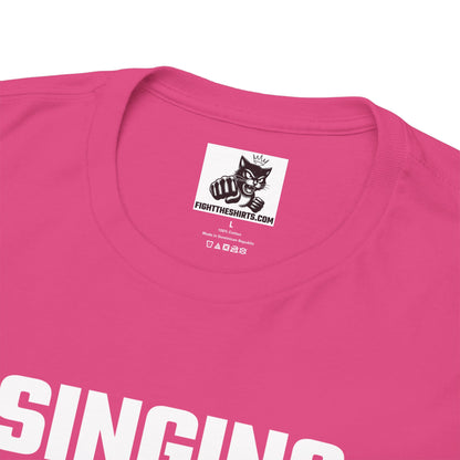 Singing Saves The World Graphic Tee - Unisex Cotton T-Shirt
