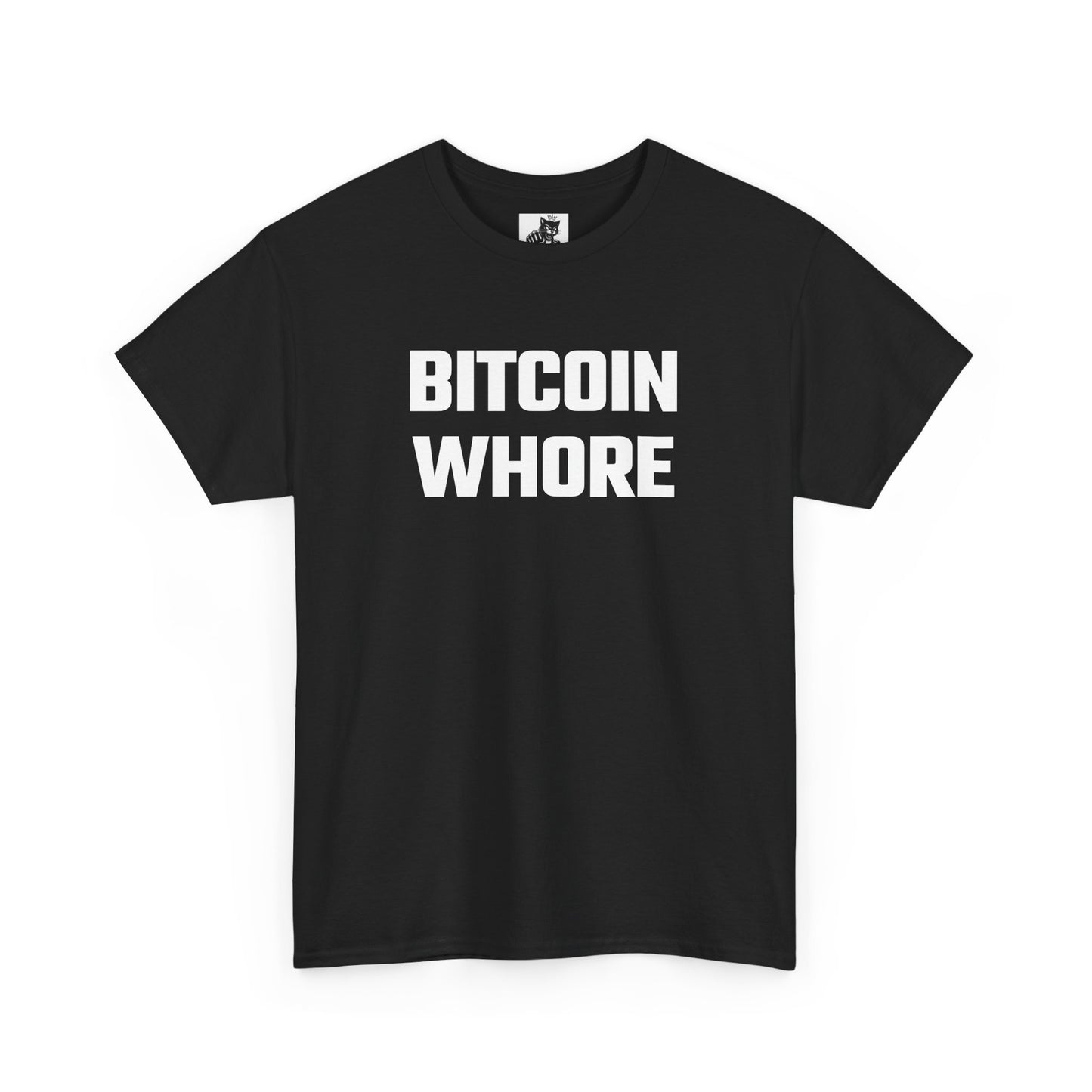 Bitcoin Whore Graphic Tee - Unisex Cotton T-Shirt
