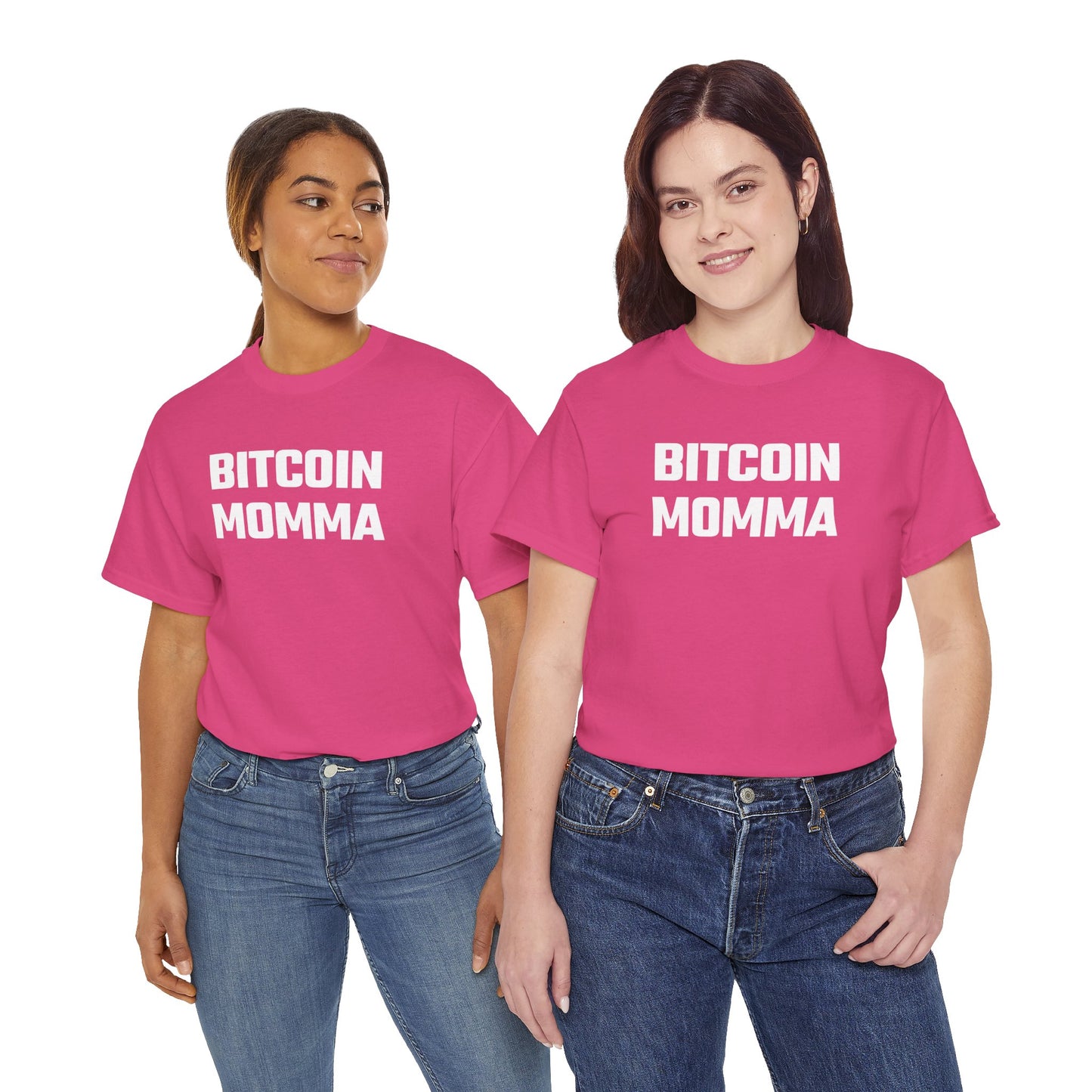 Bitcoin Momma Graphic Tee - Unisex Cotton T-Shirt