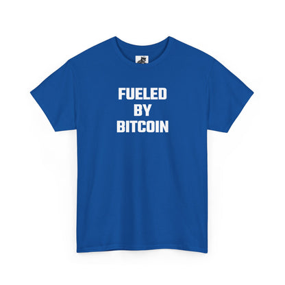 Fueled By Bitcoin Crypto Themed T-Shirt