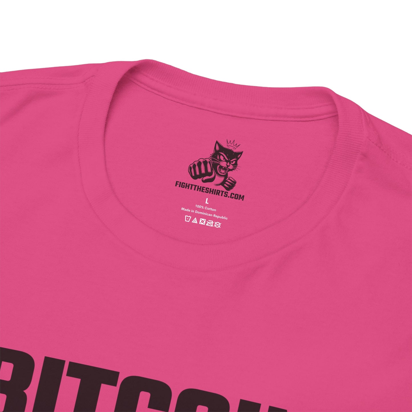 Bitcoin Whore (Version 2) Graphic Tee - Unisex Cotton T-Shirt