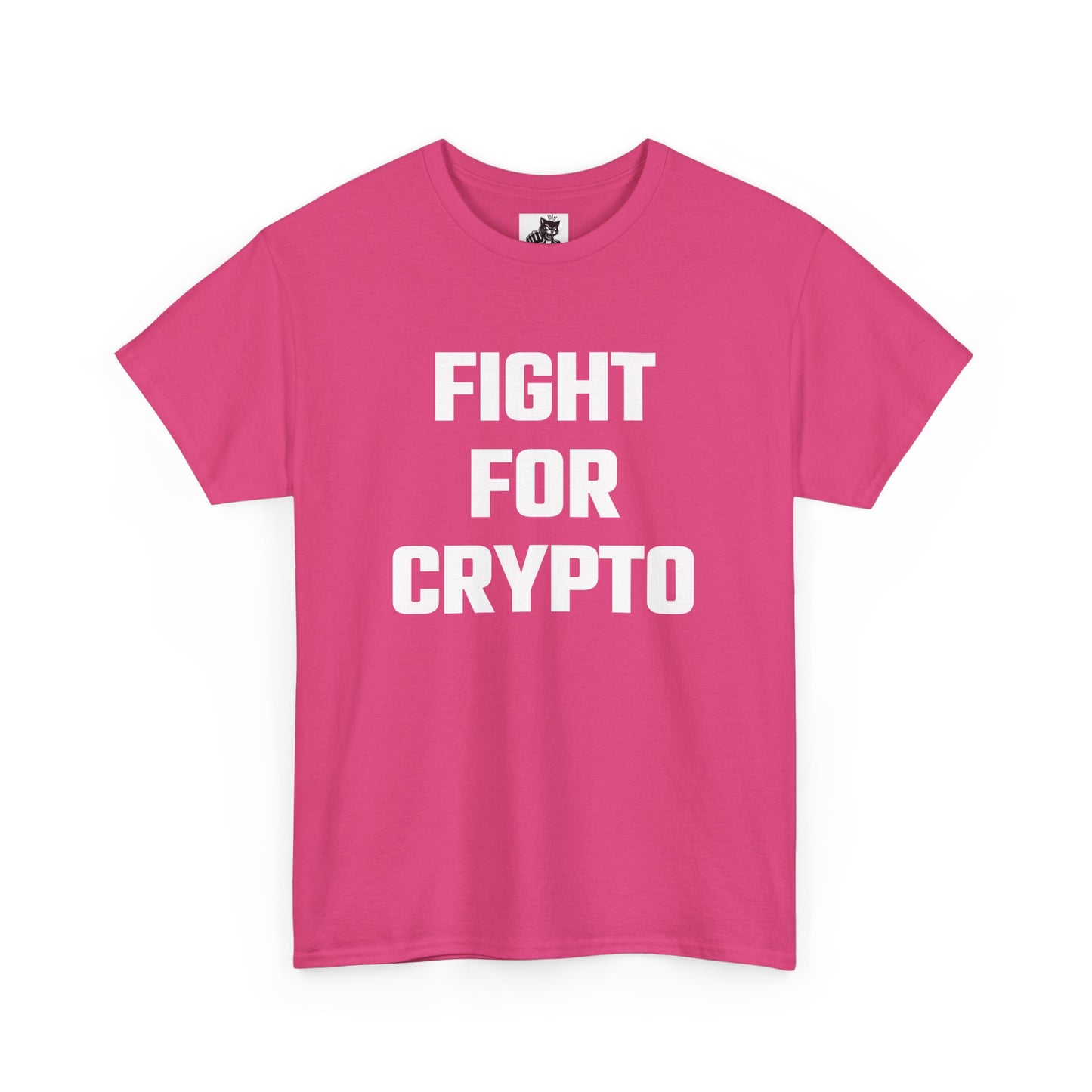 Fight for Crypto Graphic Tee - Unisex Cotton T-Shirt