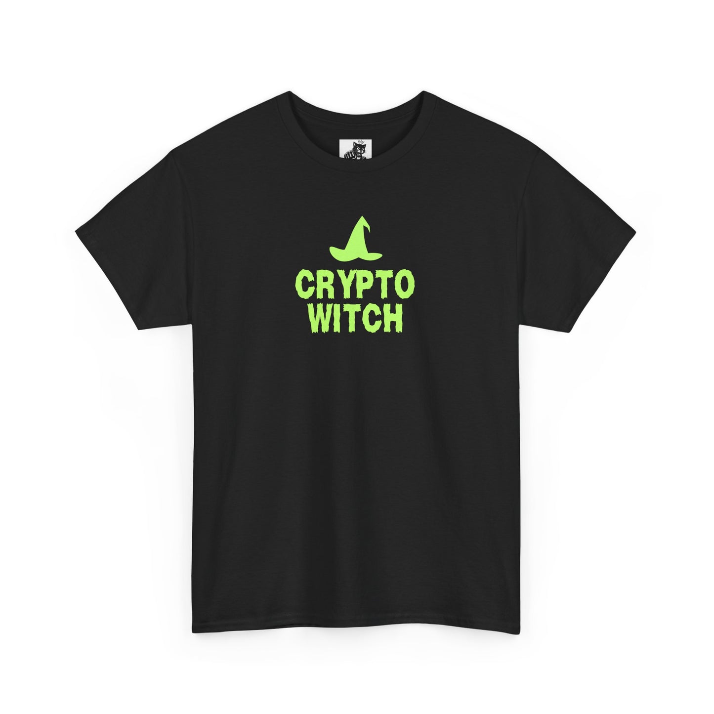 Crypto Witch (Version 2) Graphic Tee - Crypto Halloween T-Shirt