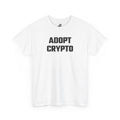Adopt Crypto Graphic T-Shirt