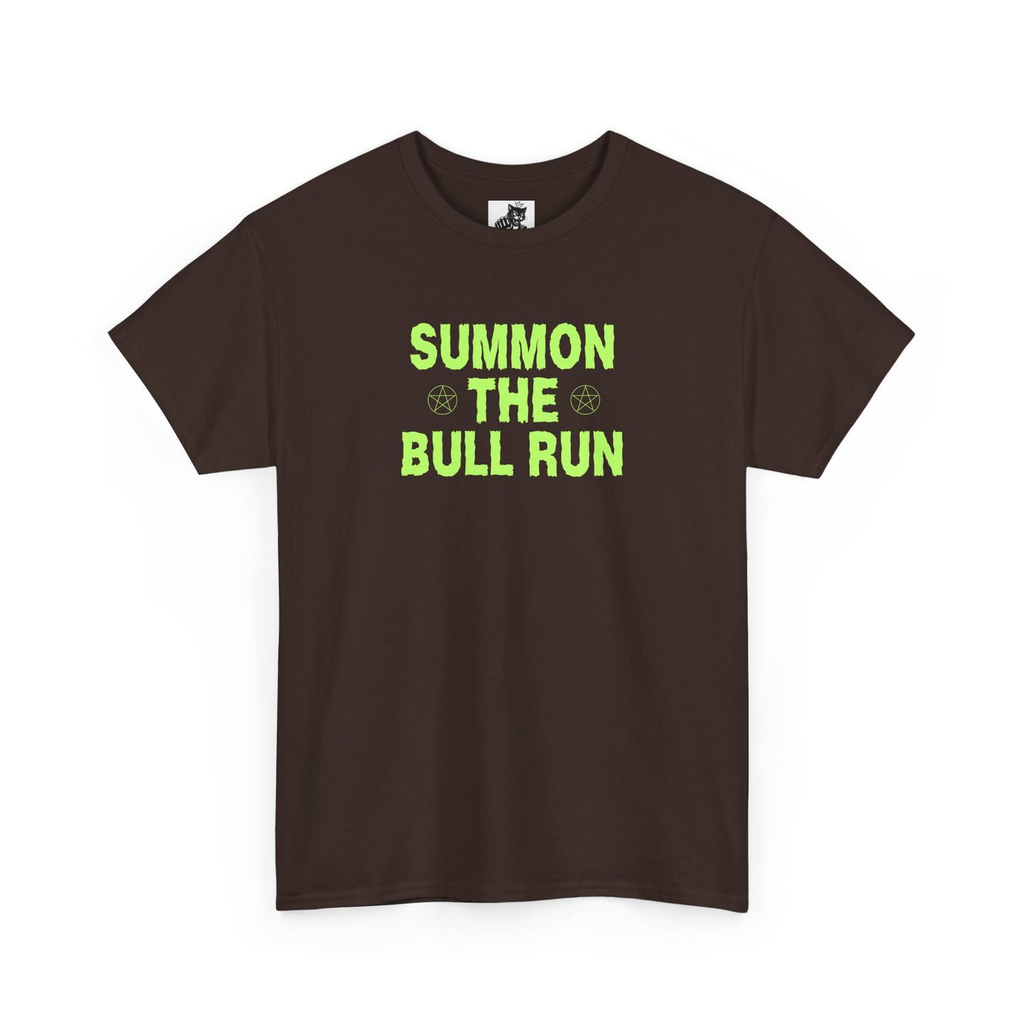 Summon The Bull Run (Version 2) Graphic Tee - Crypto Halloween T-Shirt