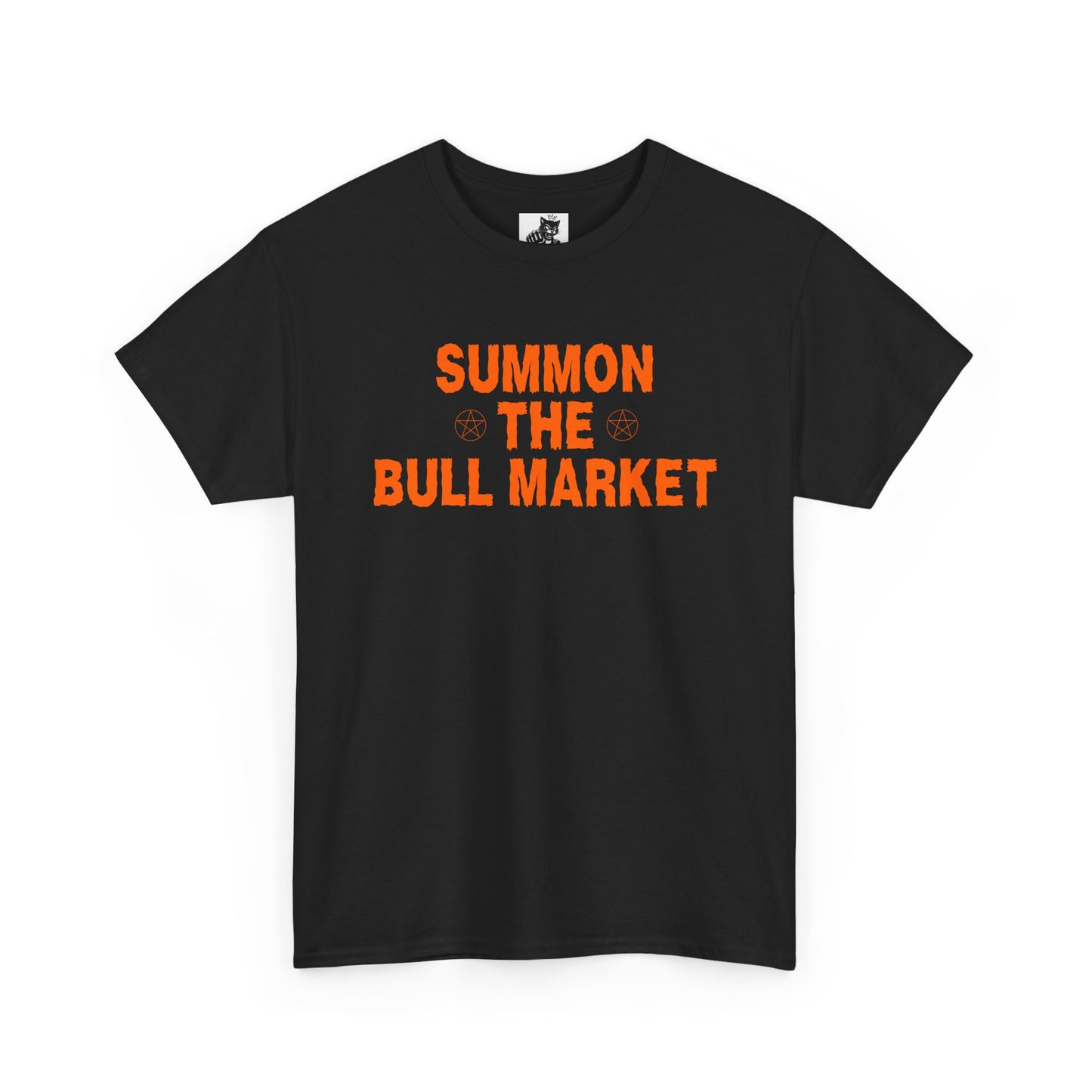 Summon The Bull Market Graphic Tee - Crypto Halloween T-Shirt