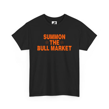 Summon The Bull Market Graphic Tee - Crypto Halloween T-Shirt