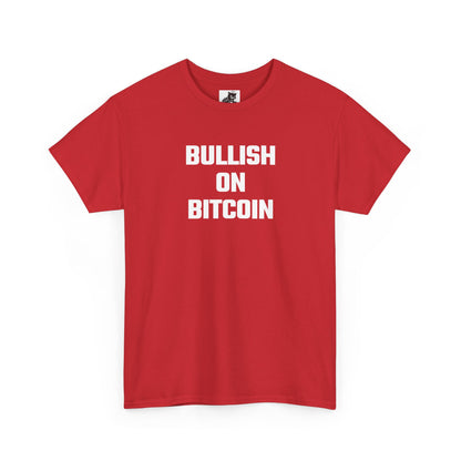 Bullish On Bitcoin Crypto Themed T-Shirt