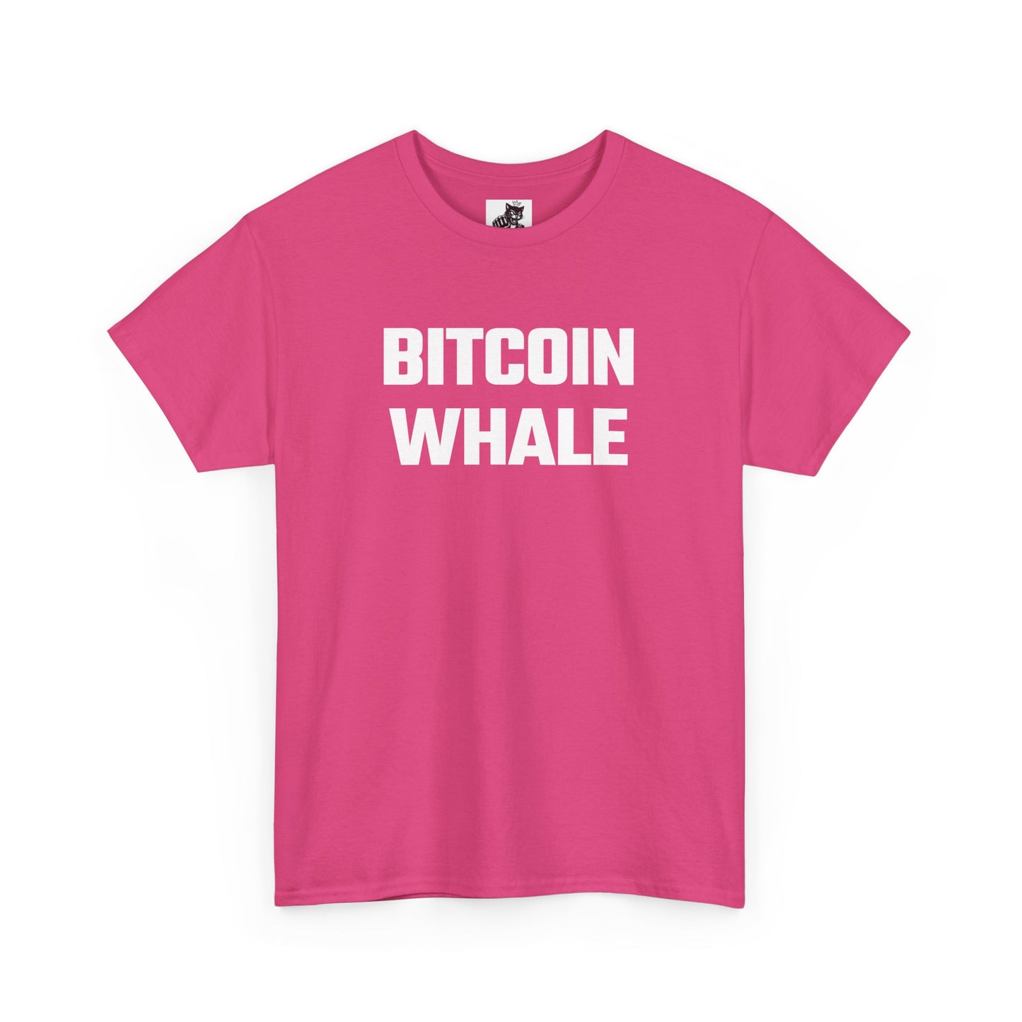 Bitcoin Whale Graphic Tee - Unisex Cotton T-Shirt