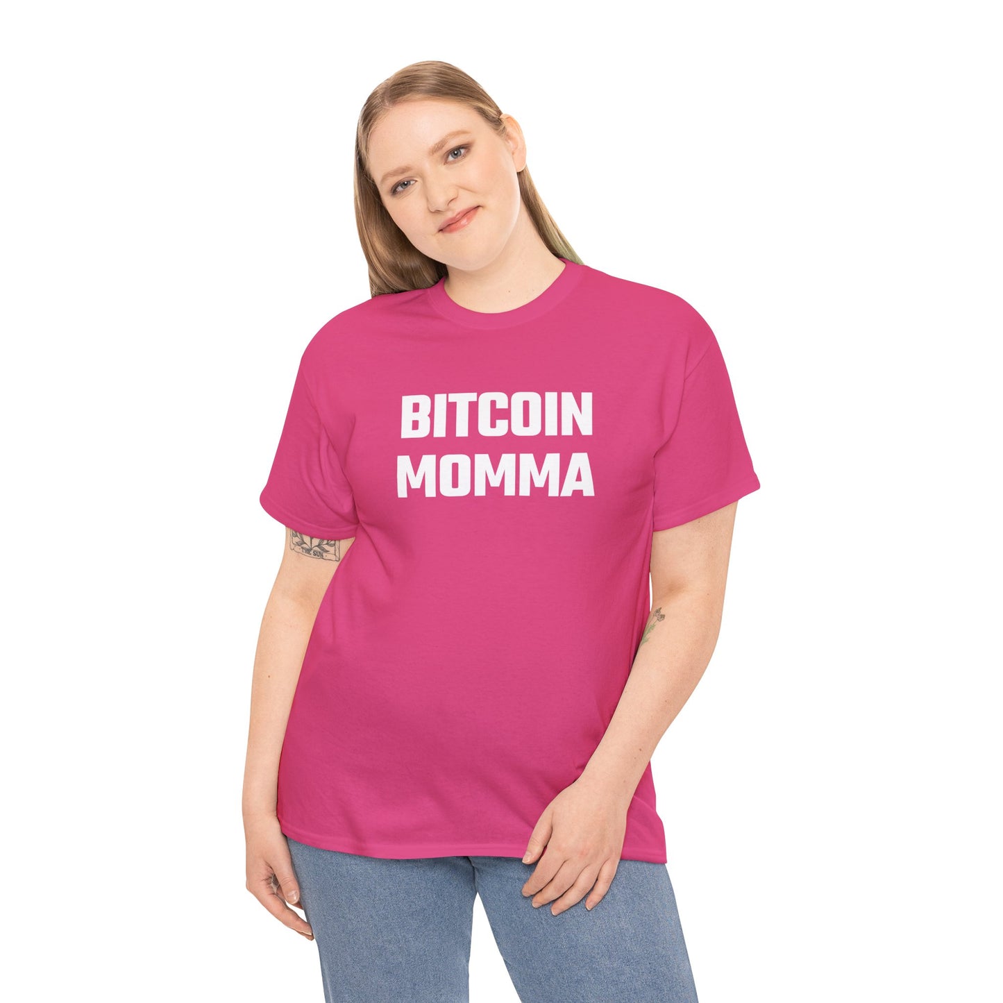 Bitcoin Momma Graphic Tee - Unisex Cotton T-Shirt