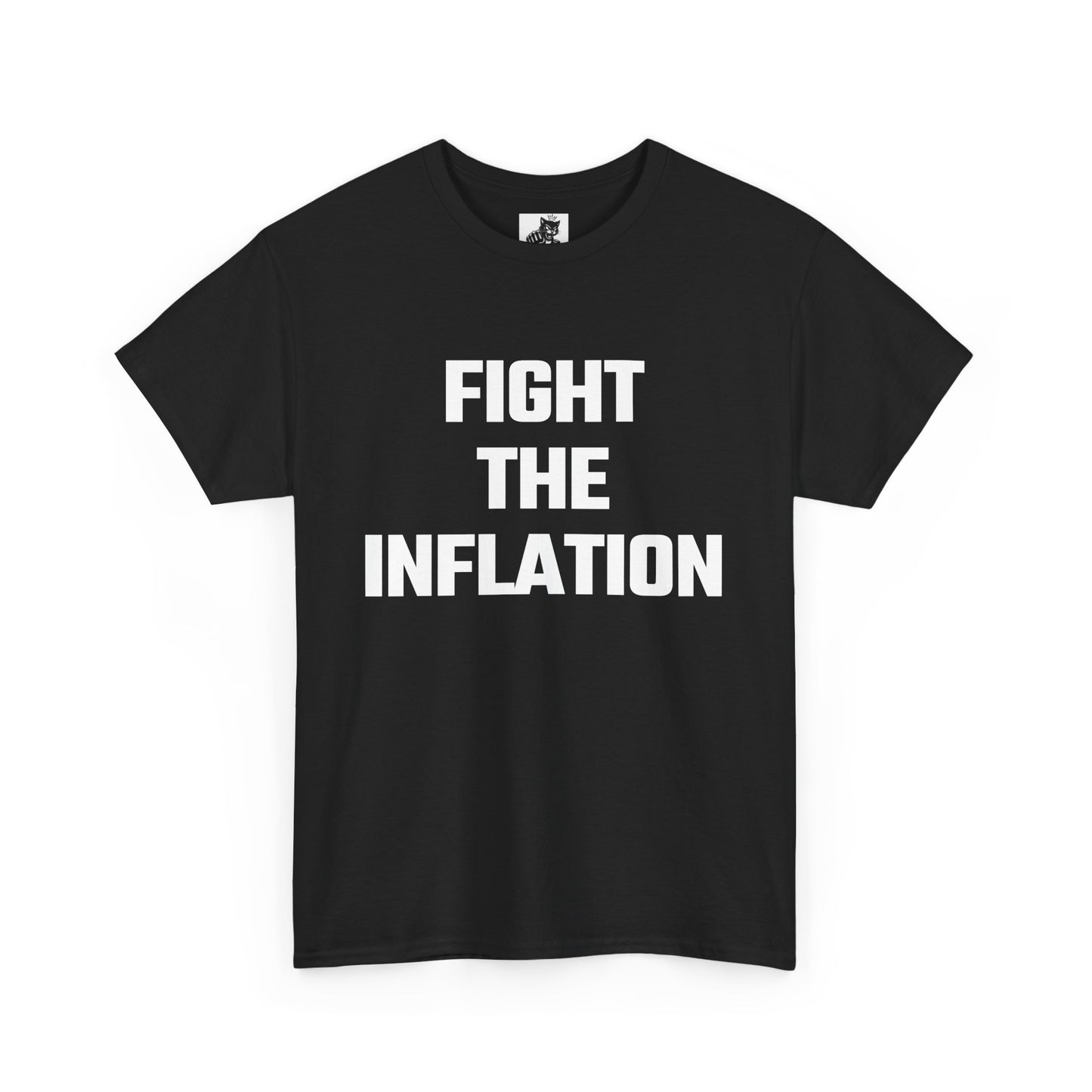 Fight The Inflation Graphic Tee - Unisex Cotton T-Shirt