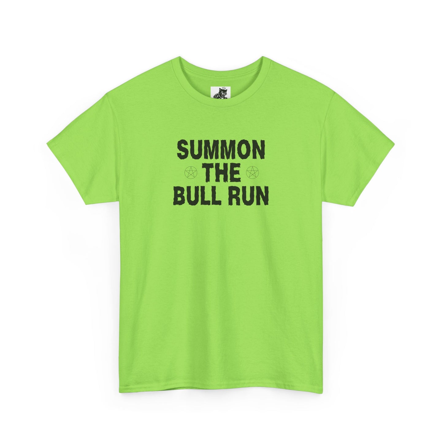 Summon The Bull Run (Version 2) Graphic Tee - Crypto Halloween T-Shirt