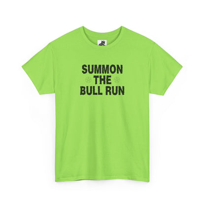 Summon The Bull Run (Version 2) Graphic Tee - Crypto Halloween T-Shirt