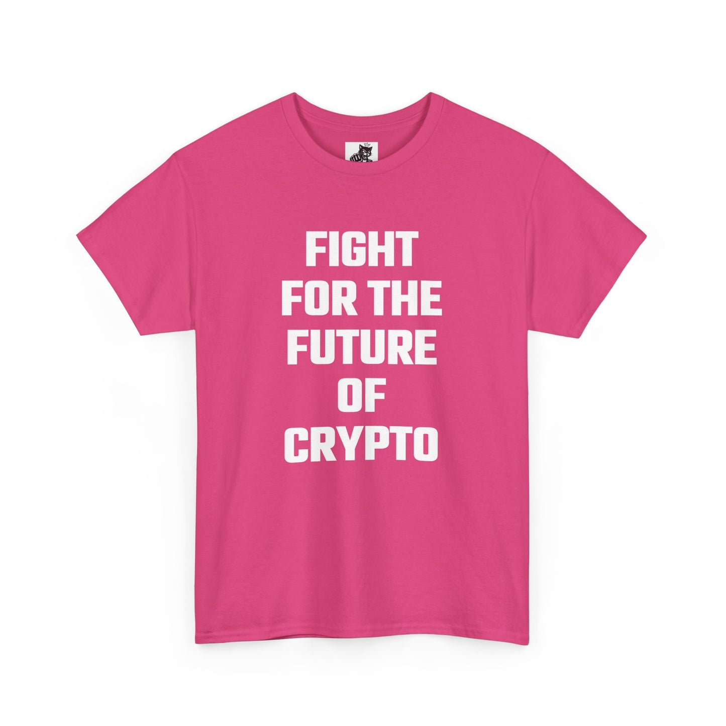 Fight For The Future Of Crypto Graphic Tee - Unisex Cotton T-Shirt