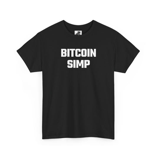 Bitcoin Simp Graphic Tee - Unisex Cotton T-Shirt