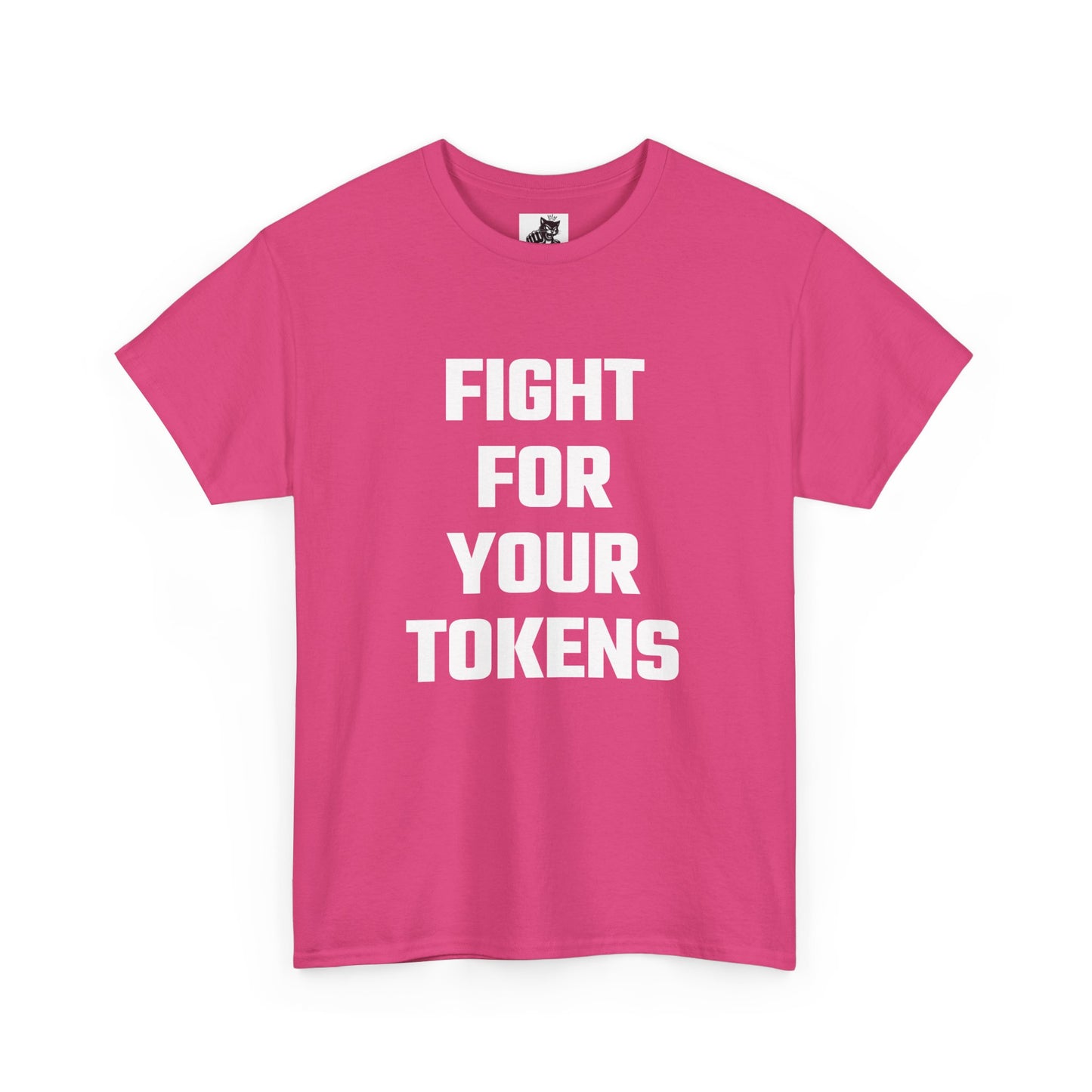 Fight For Your Tokens Graphic Tee - Unisex Cotton T-Shirt