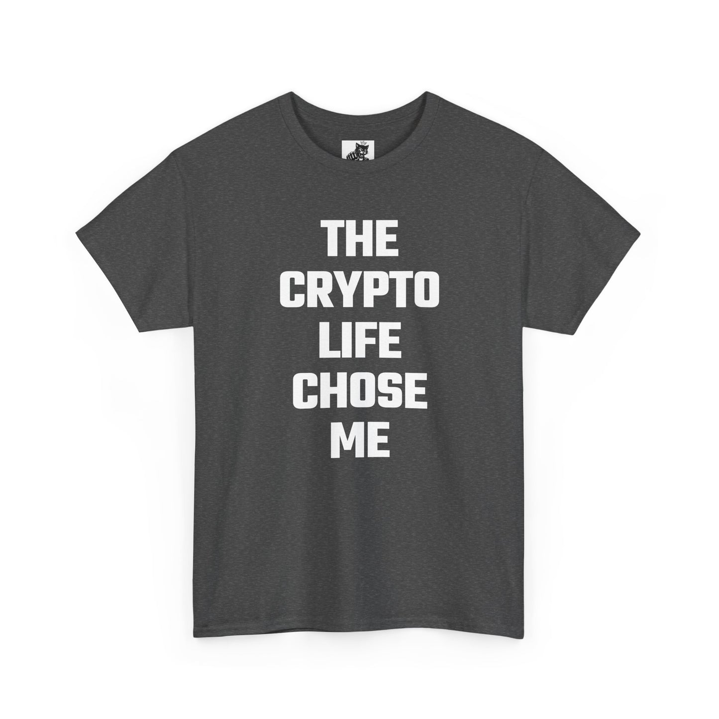 The Crypto Life Chose Me Graphic Tee - Unisex Cotton T-Shirt
