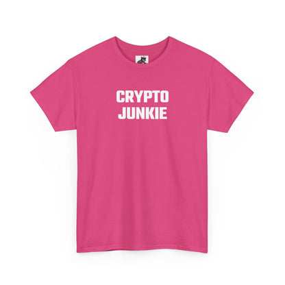 Crypto Junkie Graphic Tee - Unisex Cotton T-Shirt