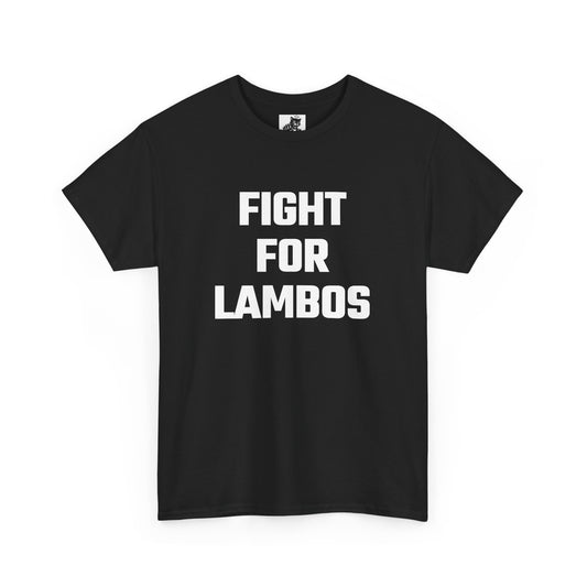 Fight For Lambos Graphic Tee - Unisex Cotton T-Shirt