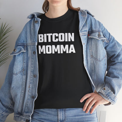 Bitcoin Momma Graphic Tee - Unisex Cotton T-Shirt