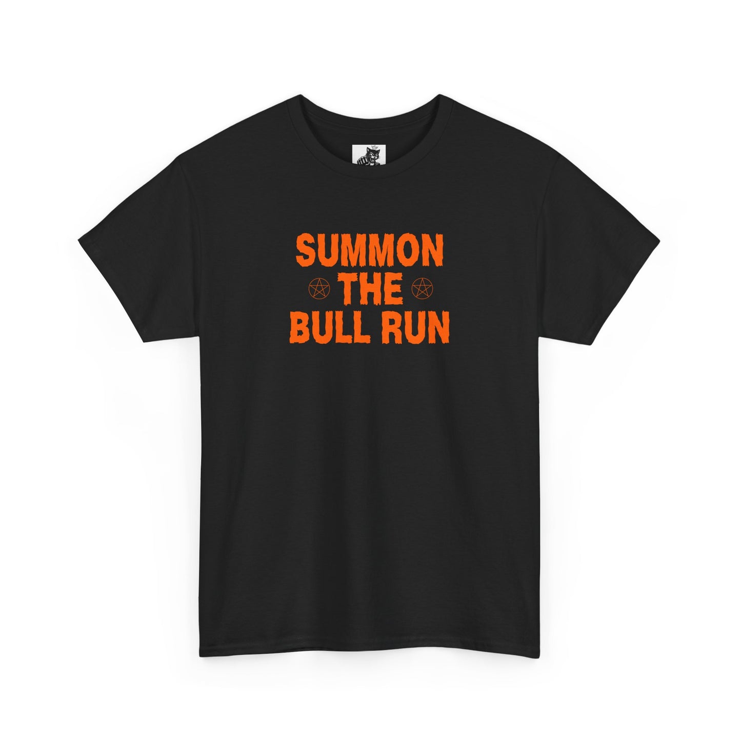 Summon The Bull Run Graphic Tee - Crypto Halloween T-Shirt