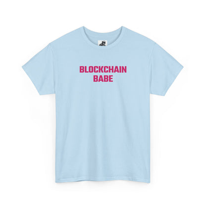 Blockchain Babe (Version 2) Crypto Themed T-Shirt