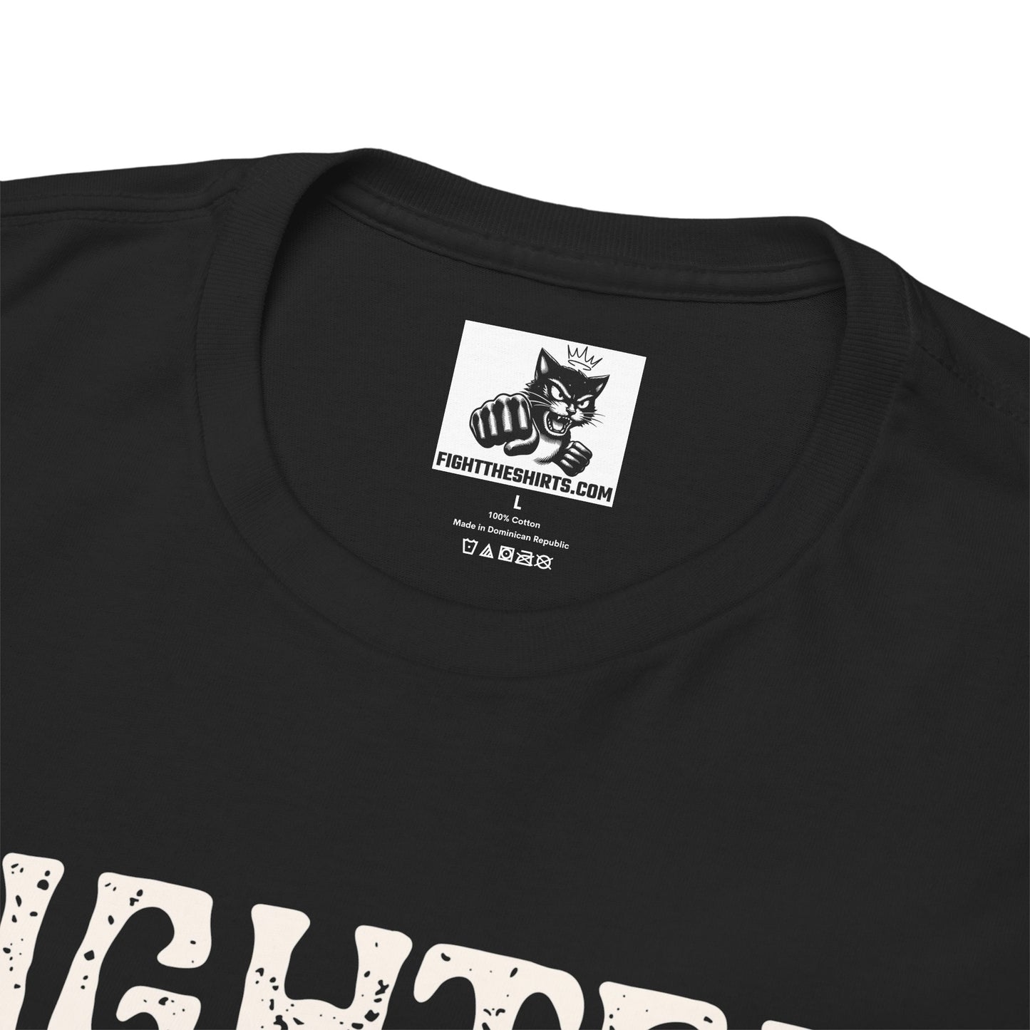 Fighter Lion Graphic Tee - Unisex Cotton T-Shirt
