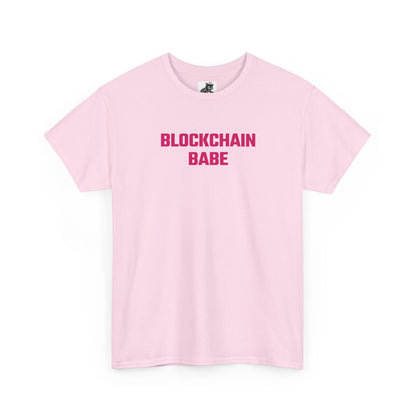Blockchain Babe (Version 2) Crypto Themed T-Shirt