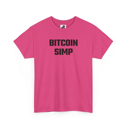 Bitcoin Simp (Version 2) Graphic Tee - Unisex Cotton T-Shirt