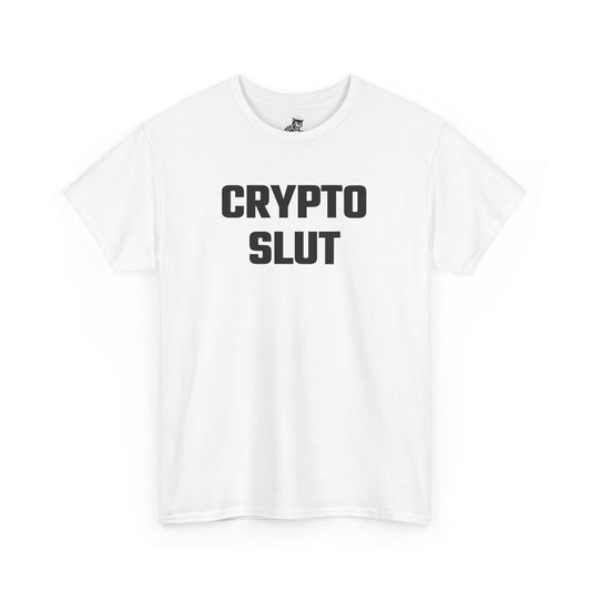 Crypto Slut Graphic Tee - Unisex Cotton T-Shirt
