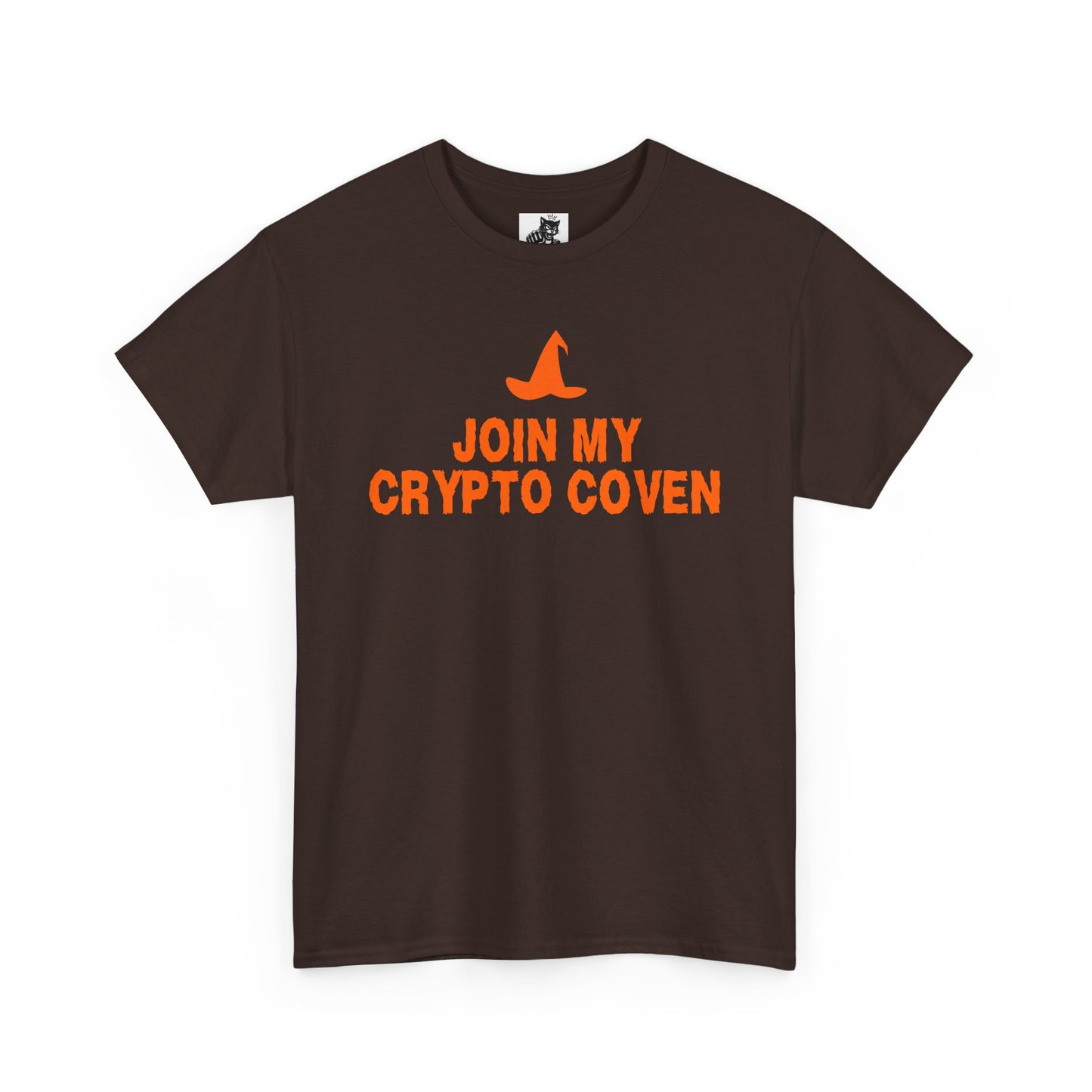 Join My Crypto Coven Graphic Tee - Crypto Halloween Witch T-Shirt