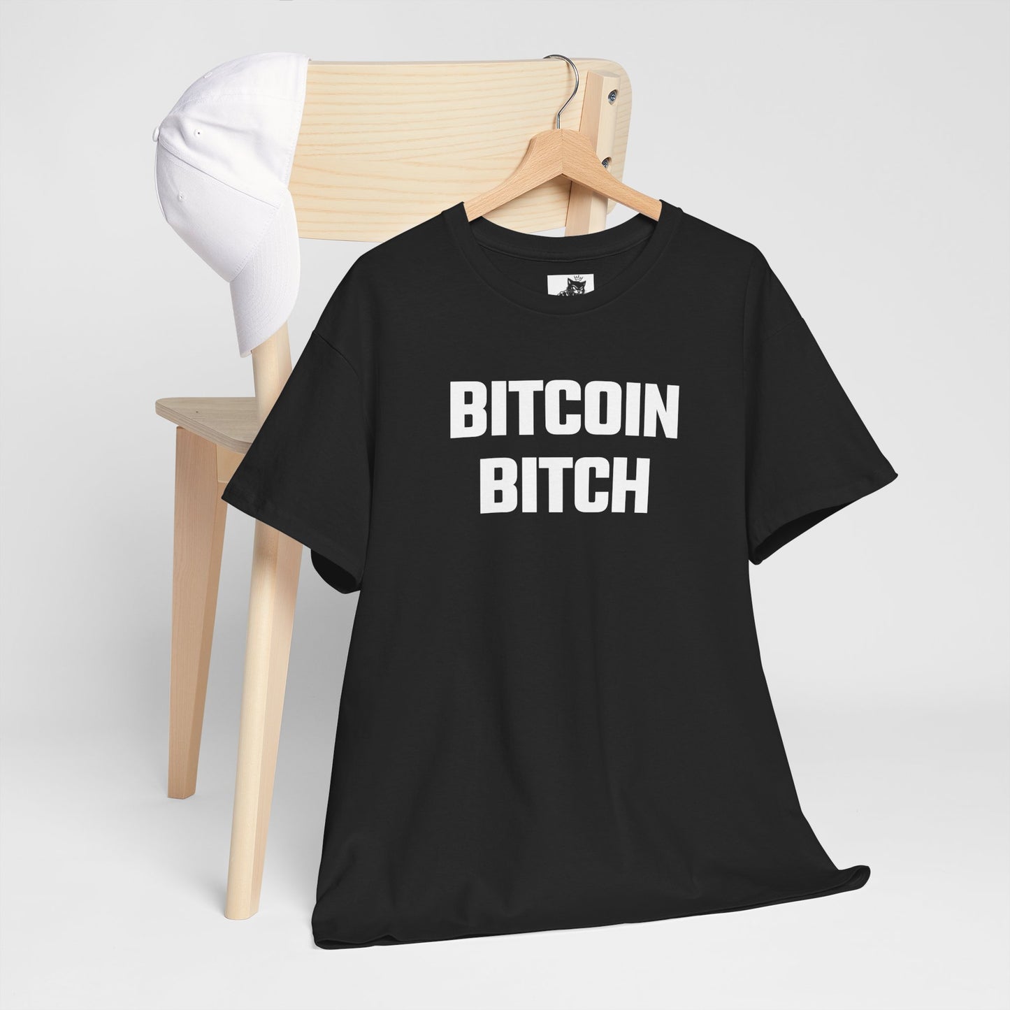 Bitcoin Bitch Graphic Tee - Unisex Cotton T-Shirt