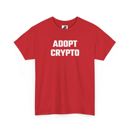 Adopt Crypto Graphic T-Shirt