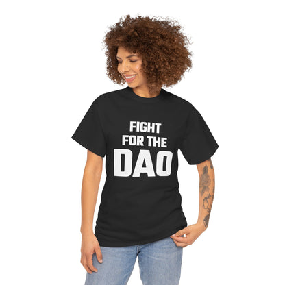 Fight for the DAO Graphic Tee - Unisex Cotton T-Shirt