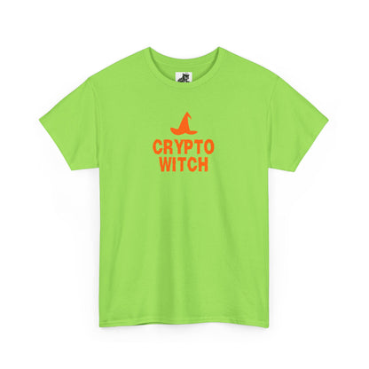 Crypto Witch Graphic Tee - Crypto Halloween T-Shirt