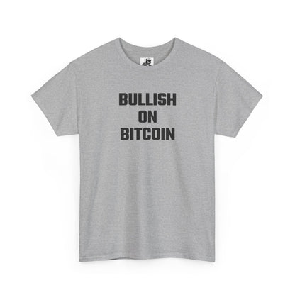 Bullish On Bitcoin Crypto Themed T-Shirt