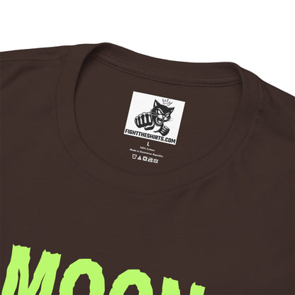 Moon Or Tomb (Version 2) Graphic Tee - Crypto Halloween T-Shirt