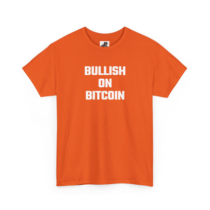 Bullish On Bitcoin Crypto Themed T-Shirt