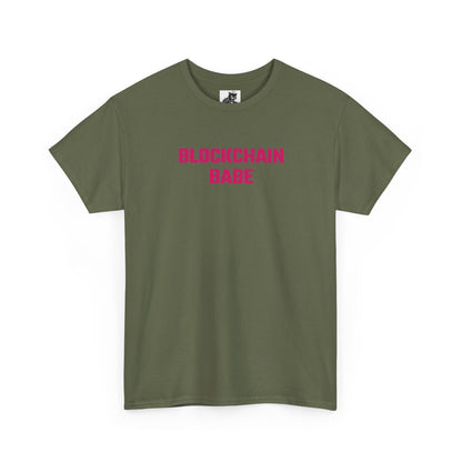 Blockchain Babe (Version 2) Crypto Themed T-Shirt