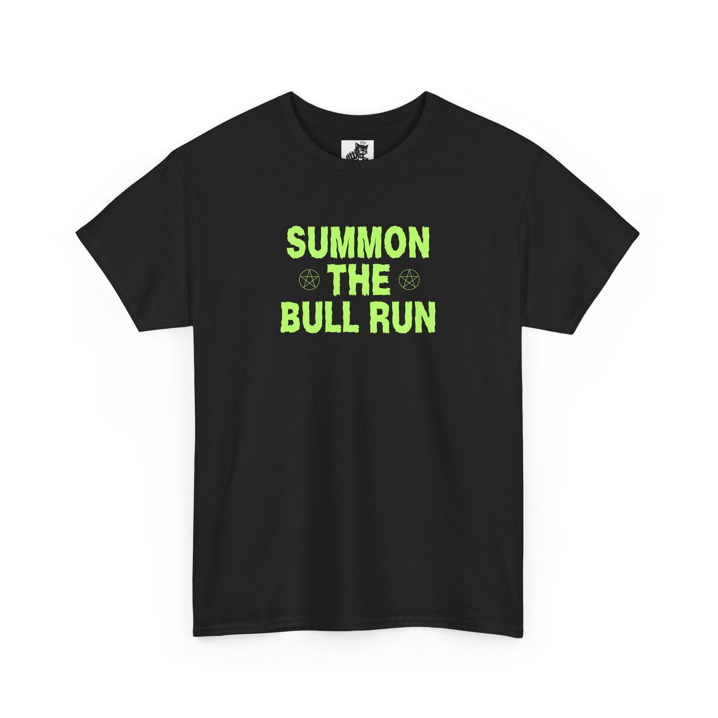 Summon The Bull Run (Version 2) Graphic Tee - Crypto Halloween T-Shirt