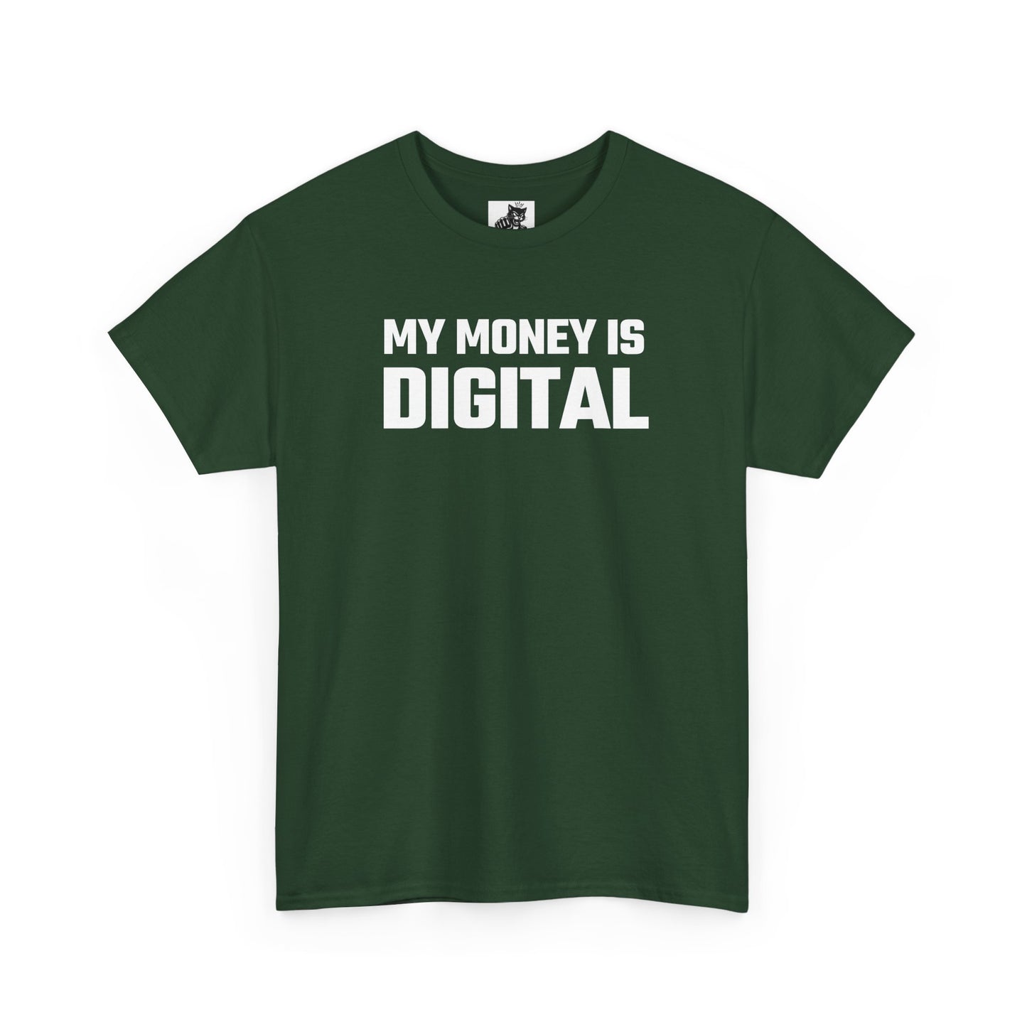 My Money Is Digital - Crypto Themed T-Shirt