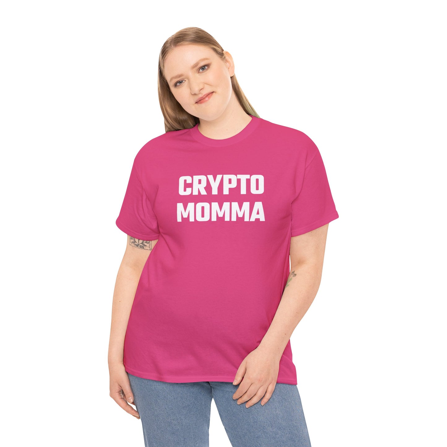 Crypto Momma Graphic Tee - Unisex Cotton T-Shirt