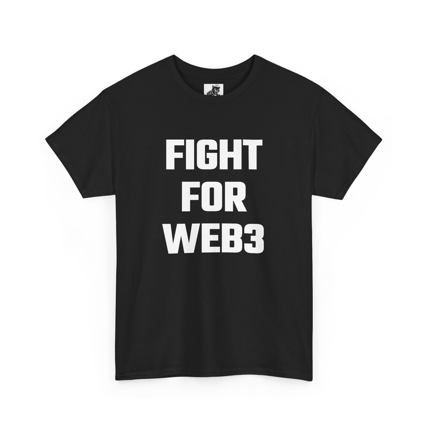 Fight For Web3 Graphic Tee - Unisex Cotton T-Shirt