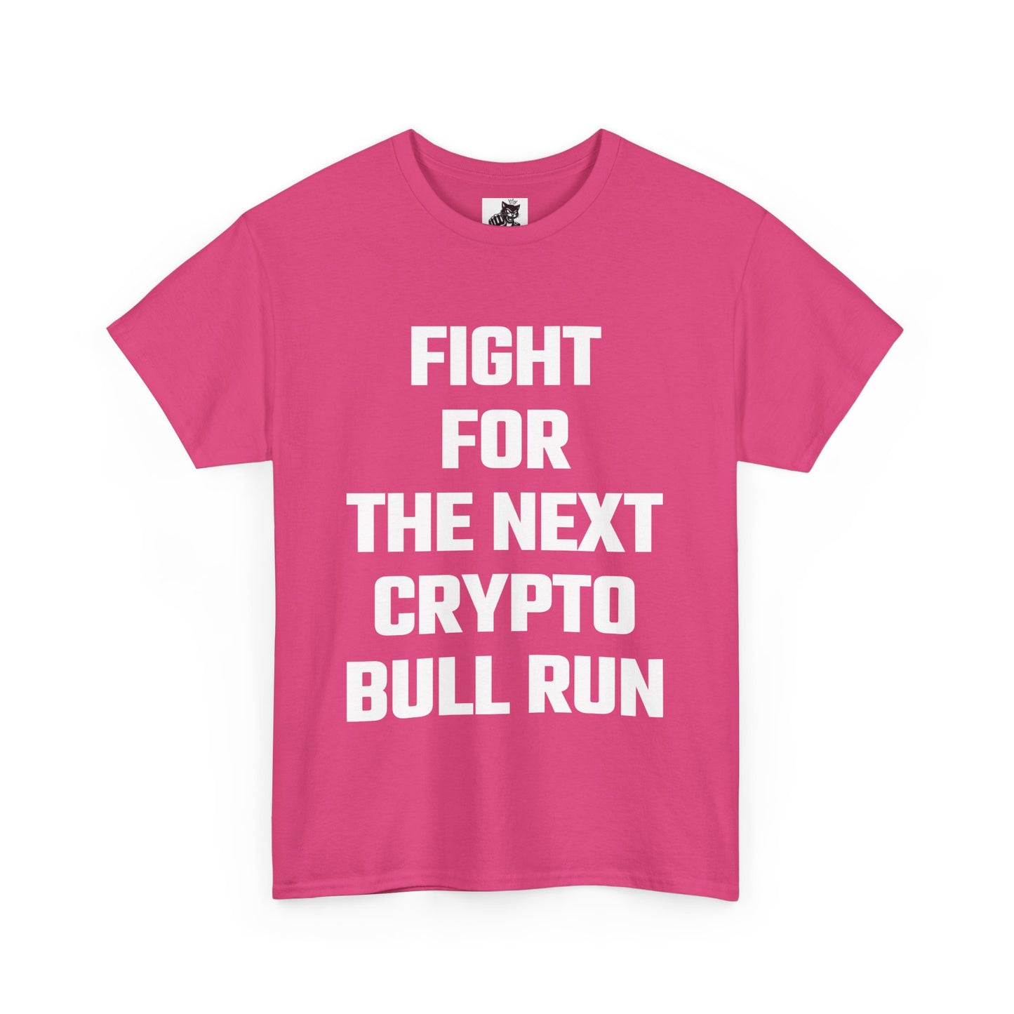 Fight For The Next Crypto Bull Run Graphic Tee - Unisex Cotton T-Shirt