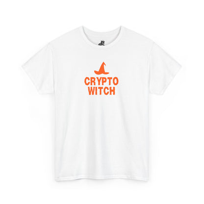 Crypto Witch Graphic Tee - Crypto Halloween T-Shirt