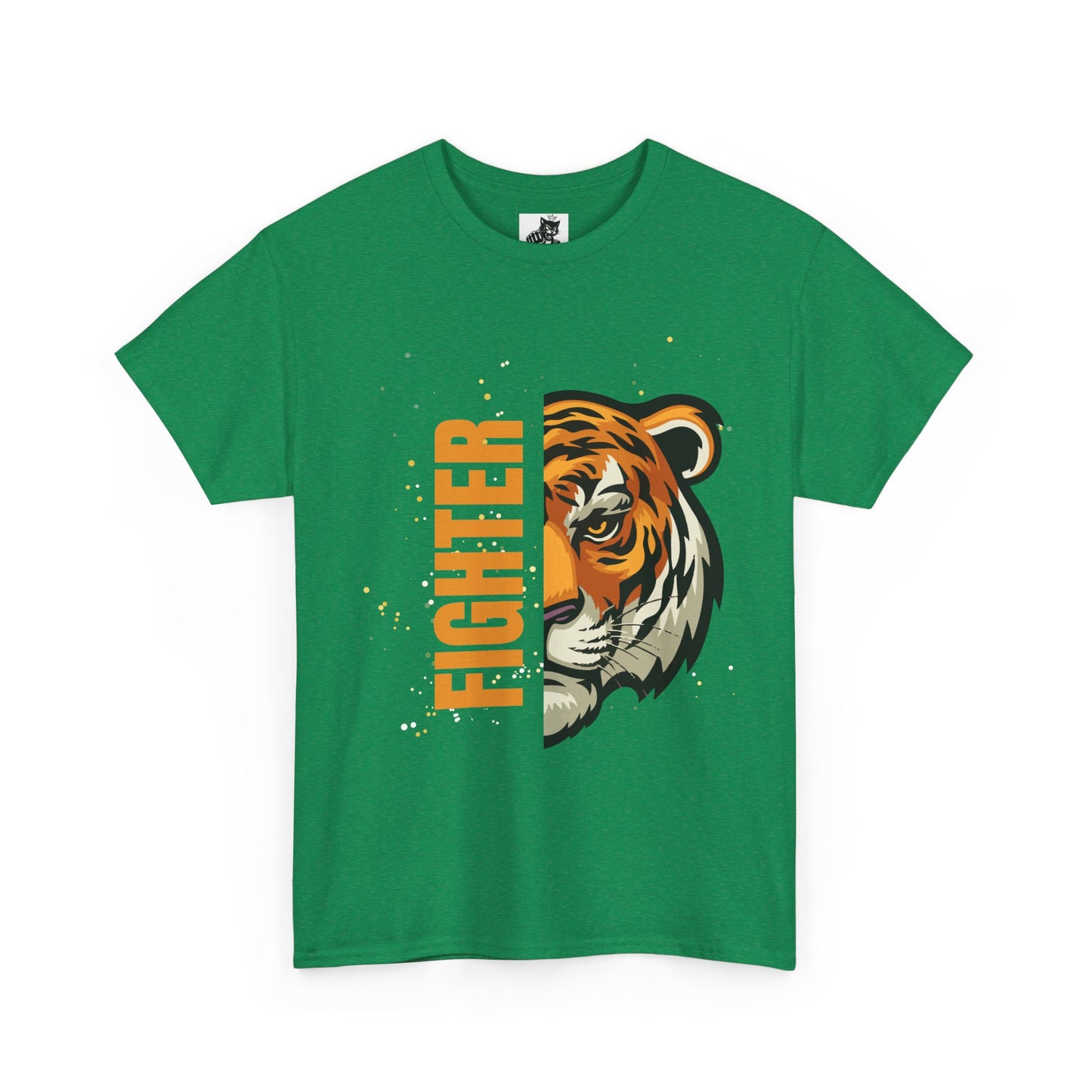 Fighter Tiger Graphic Tee - Unisex Cotton T-Shirt