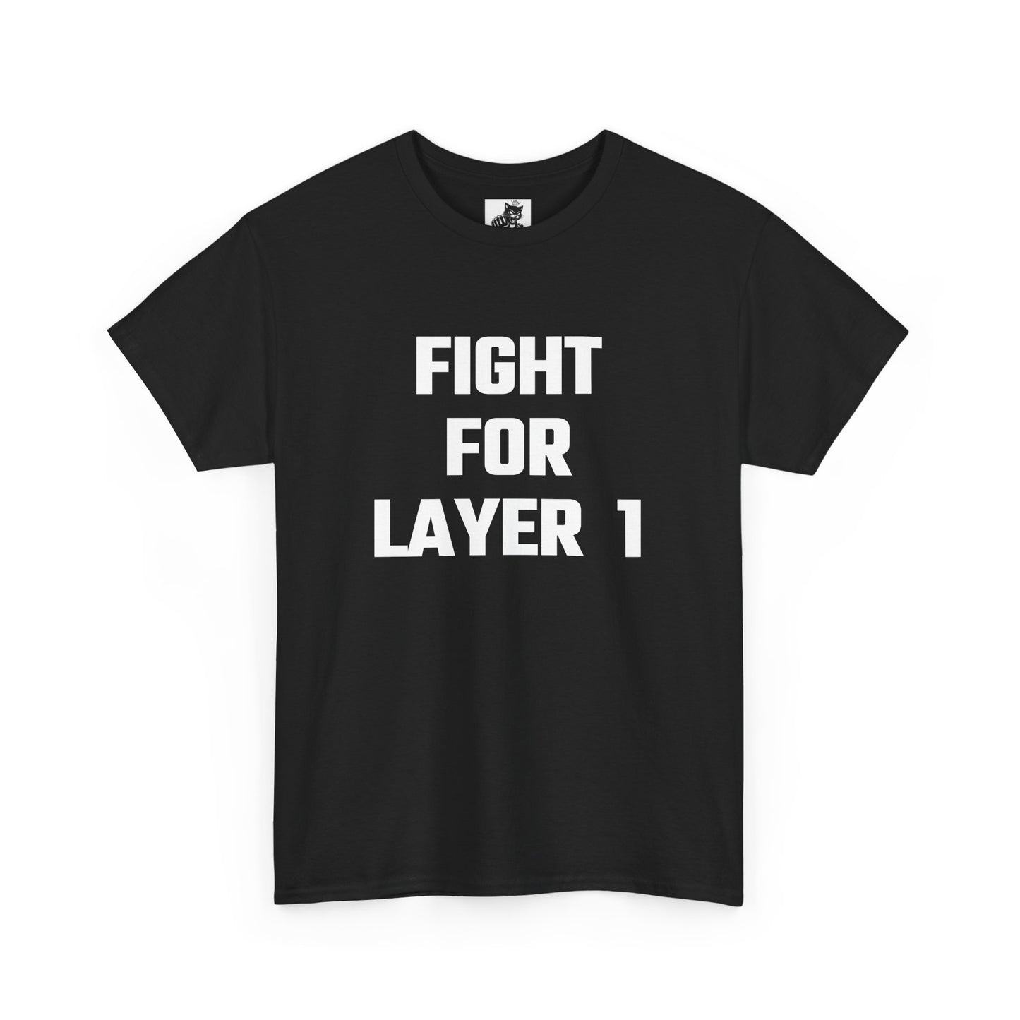 Fight For Layer 1 Graphic Tee - Unisex Cotton T-Shirt