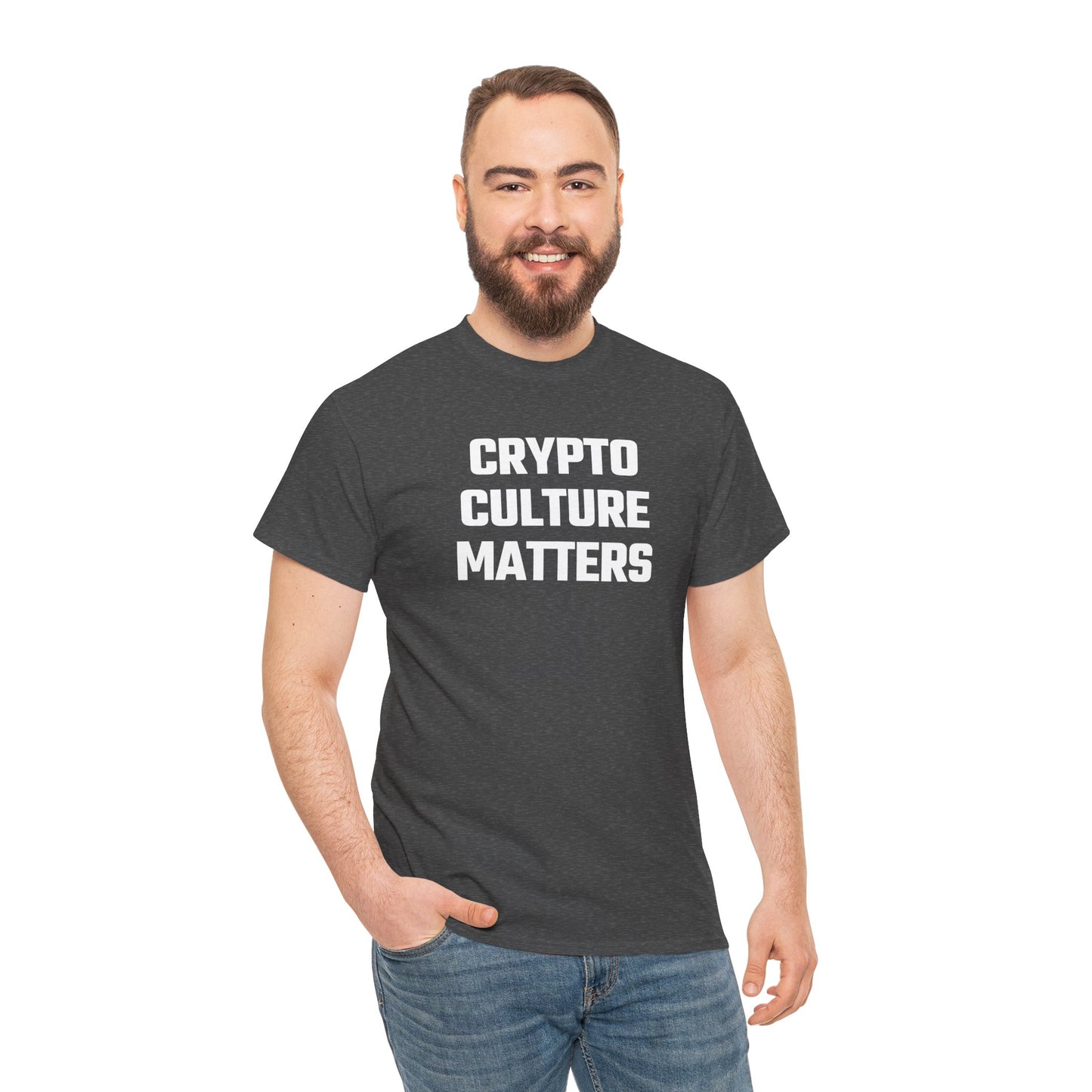 Crypto Culture Matters Graphic Tee - Unisex Cotton T-Shirt